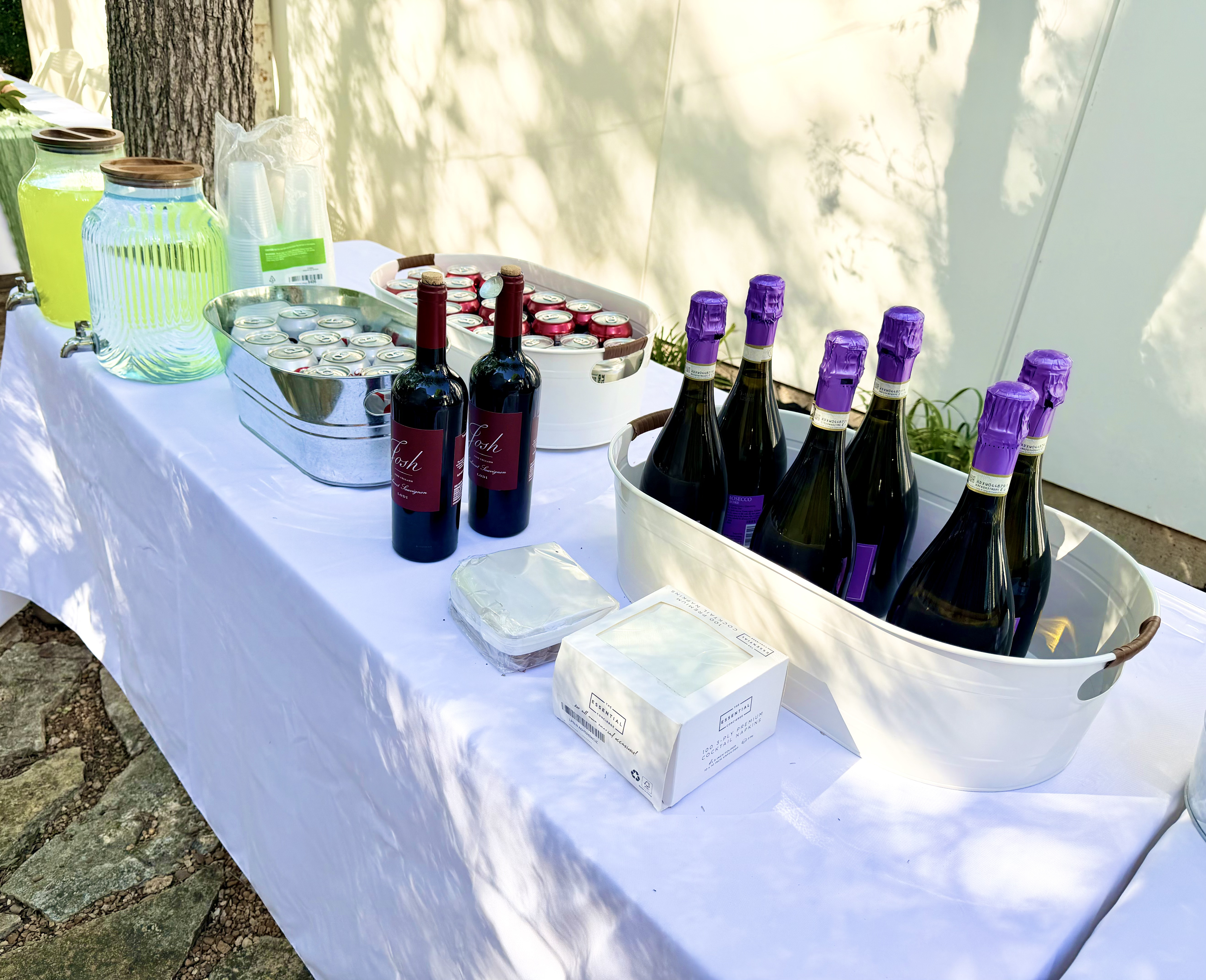 Wine and drinks